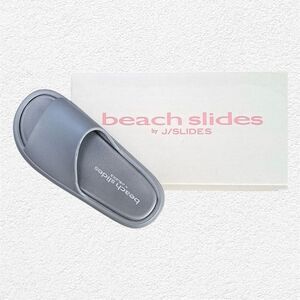 J/Slides NYC SQUISH Grey EVA Slip Ons Sandals Gray Shoes 7